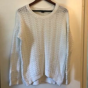 Vince Cable Knit Drop Shoulder Pullover Sweater